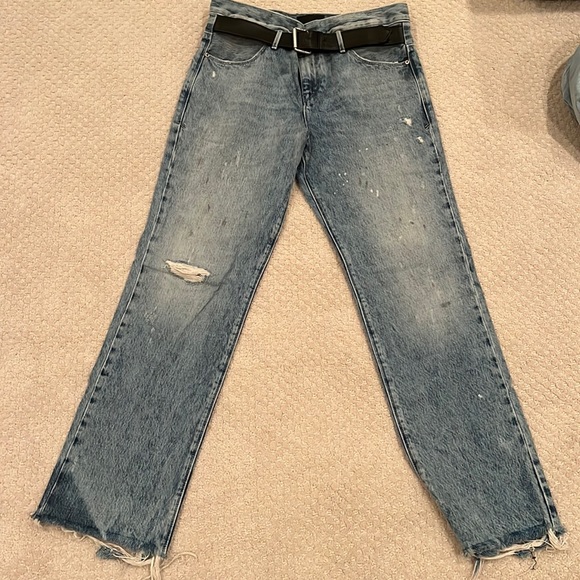RtA Denim - RTA belted jean